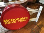 画像4: Mcdonalds、レアなマクドナルドのドライブスルーサイン　(両面タイプ)、電光看板、ストアディスプレイ (4)