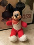 画像1: Disney Mickey Mouse  Stuffed Doll ディズニー　ミッキーマウスのぬいぐるみ　70‘s (1)