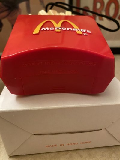 画像1: McDonald’s  French Fry Radio With Box 箱付きマクドナルドのフライドポテトのラジオ　1977年