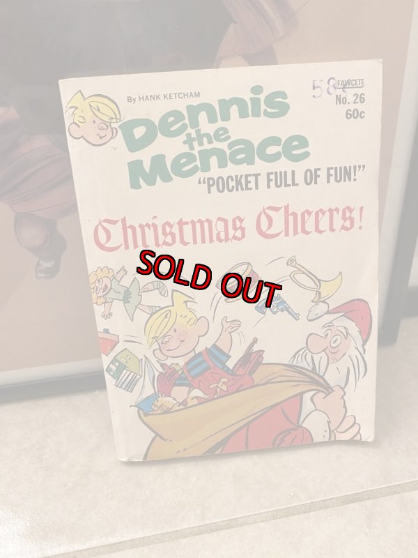 画像1: Dennis the Menace Pocket Book #26 Christmas Cheers 1975 デニスのコミックブック (1)