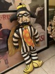 画像1: McDonald’s Hamberglar Pillow Doll  マクドナルドのハンバーグラー　　ピロードール (1)