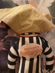 画像5: McDonald’s Hamberglar Pillow Doll  マクドナルドのハンバーグラー　　ピロードール (5)