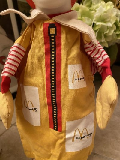 画像2: McDonald’s  Hand Puppet Ronald With Box 箱付きマクドナルドのロナルド　ハンドパペット　