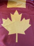 画像5: McDonald’s  Canada Flag マクドナルド　カナダ　大きな旗　フラッグ (5)