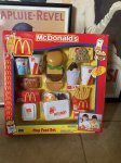 画像1: McDonald’s kids play food set with box マクドナルドの箱入りプレイフードセット (1)