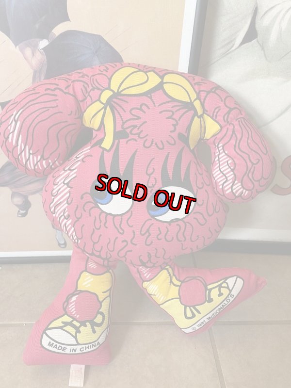 画像1: McDonald’s Fly Girl pink   Pillow Doll  マクドナルドのフライガール　ピンク、ピロードール (1)