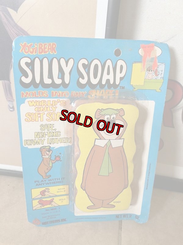 画像1: Hanna 　Barbera  Yogi Bear Silly Soap ハンナバーベラ　ヨギベアのブリスター入りソープ (1)