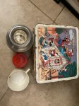 画像8: Mickey Mouse Club Tin Lunch Box With Thermos ミッキーマウスクラブのティン製　ランチボックス 水筒付き、60年代 (8)