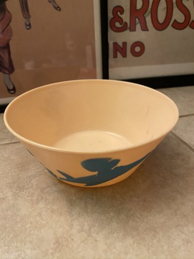 画像1: Huckleberry Hound Plastic Bowl ハックルベリーハウンド　ハンナバーベラ　ボウル　1961