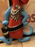 画像3: Huckleberry Hound Wall Plaques Red&Blue ハックルベリーハウンド　ハンナバーベラ　壁掛け　レッド&ブルー (3)