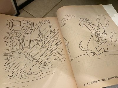 画像3:  Hucklebrry Houned　Giant Coloring Book  ハックルベリーハウンド　大きな色塗り本