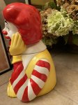 画像4: McDonalds Ronald ceramic  Cookie Jar マクドナルド、ロナルドの陶器製クッキージャー　1997年 (4)