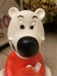 画像2: Icee Bear Vinyl Coin Bank Doll アイシーベア　ソフビのコインバンク　70年代 (2)