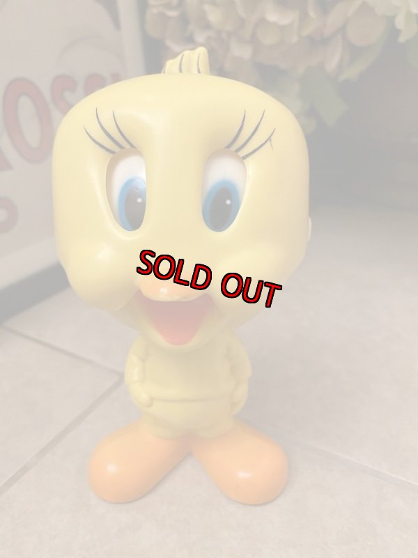 画像1:  Looney Tunes Tweety  Talking Doll  ルーニーテューンズ   トゥイーティー トーキングドール　70‘s (1)