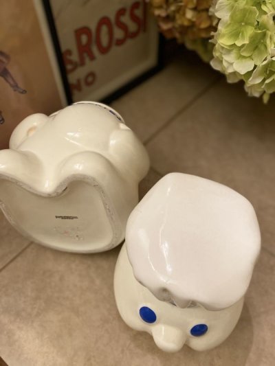 画像3: Phillsbury Dougn Boy ceramic  Cookie Jar / ピルズベリー　ドゥボーイの陶器製クッキージャー　(クッキーバージョン)1989年