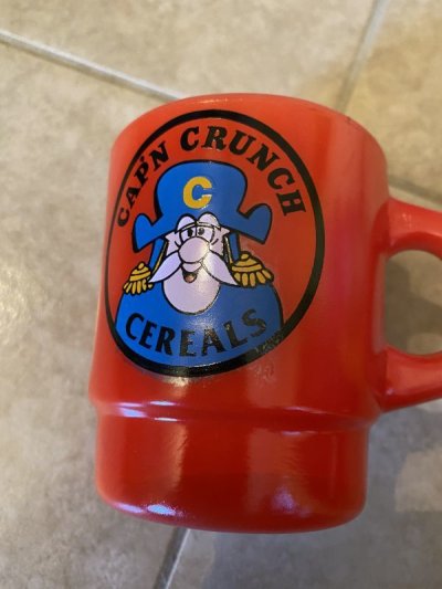 画像1: Fire King Captain Crunch Mug / ファイヤーキング　キャプテン　クランチ　マグ　　ミルクグラス