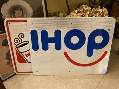 画像2: IHOP Restaurant Highway Roadside sign / アイホップのハイウェイ ロードサイドサイン、高速道路　看板