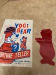 画像4: Hanna 　Barbera Yogi Bear Fortune Tellers With Box  / ヨギベア 、ハックルベリーハウンドの箱入り　フォーチューン　テラー　 (4)