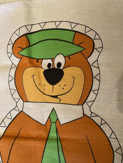 画像1: Hanna Barbera Yogi Bear Pillowd doll Fabric kit   / ハンナバーベラ,ヨギベアのピロードールキット　生地　