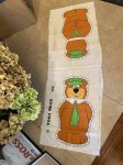 画像1: Hanna Barbera Yogi Bear Pillowd doll Fabric kit   / ハンナバーベラ,ヨギベアのピロードールキット　生地　 (1)