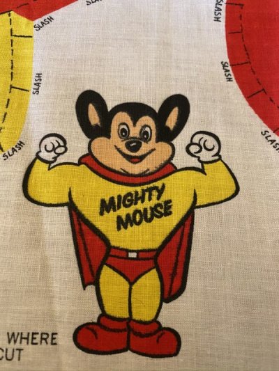 画像1: Mighty Mouse Pillow Doll Fabric Kit / マイティーマウス　ピロードール　生地　キット