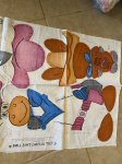 画像8: Hanna Barbera Quick Draw McGraw & Baba Looey fabric pillow doll kit　1963  / ハンナバーベラ　ピロードール　生地　キット (8)