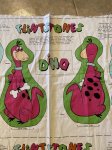 画像3: Hanna 　Barbera Flintstones Bamm Bamm, Pebbles , Dino Fabric Pillow Doll Kit 1991  / フリントストーン　バンバンとディノ　ピロードール　キット (3)