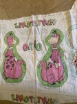 画像8: Hanna 　Barbera Flintstones Bamm Bamm, Pebbles , Dino Fabric Pillow Doll Kit 1991  / フリントストーン　バンバンとディノ　ピロードール　キット (8)