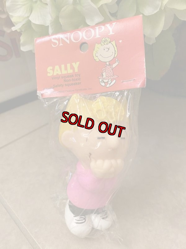 画像1:  Soopy Sally Vinyl Squeak Doll With Bag / ピーナッツ　サリー　袋入りソフビドール (1)