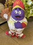 画像1: McDonald’s Grimace Pillow Doll  マクドナルドのグリマス、ピロードール　80‘s (1)