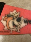 画像3: Hanna 　Barbera Yogi  Bear Pennant / ハンナバーベラ　ヨギベア　ペナント、旗 (3)