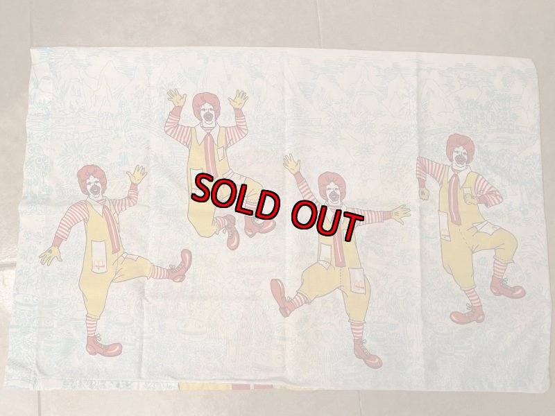 画像1: Mcdonalds Pillow Case 　/ マクドナルドピローケース (1)