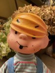 画像2: Dennis the Menace Rubber Face doll /  わんぱくデニス　ラバーフェイス　ドール　オーバーオール (2)