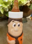 画像2: Hanna Barbera Flintstones Fred Baby Milk Bottle /  フリントストーンズ、フレッドの哺乳瓶ドール (2)