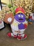 画像1: McDonald’s Grimace Pillow Doll  マクドナルドのグリマス、ピロードール　80‘s (1)