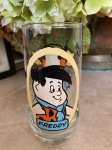 画像1: Hanna Barbera Flintstones Fred Glass  /  フリントストーンズ、フレッド　グラス (1)