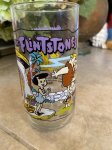 画像1: Hanna Barbera Flintstones Hardee‘s First  30 Years Home  Glass  /  フリントストーンズ、　ハーディーズ　30年　ホーム　グラス (1)