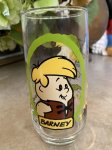 画像1: Hanna Barbera Flintstones Barney Glass  /  フリントストーンズ、バーニー　グラス (1)