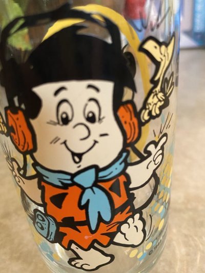 画像2: Hanna Barbera Flintstones Fred Glass  /  フリントストーンズ、フレッド　グラス