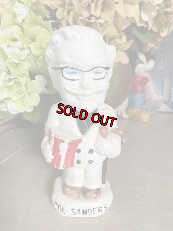 画像1: Kentucky fried Chicken Col. Sanders Coin Bank /  ケンタッキーフライドチキン　コインバンク　カーネルサンダース　貯金箱 (1)