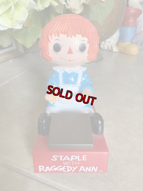 画像1: Raggedy Ann & Andy Staple Plasti Stand / ラガディアン&アンディ　ステープル　プラスチック製　スタンド (1)