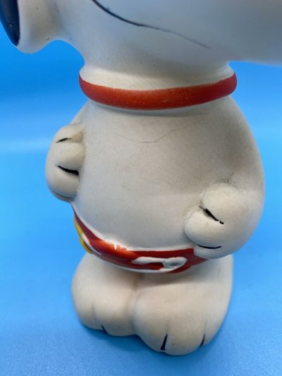 画像2:  Peanuts Soopy Plastic Coin Bank Doll  / ピーナッツ　スヌーピー　プラスチック製コインバンク　貯金箱