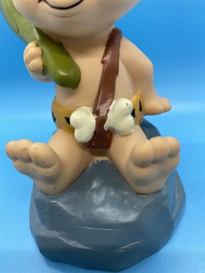 画像2: Hanna Barbera Flintstones Bamm Bamm Plastic Coin Bank Doll / フリントストーン　バンバン　プラスチック製 貯金箱　ドール　1994年