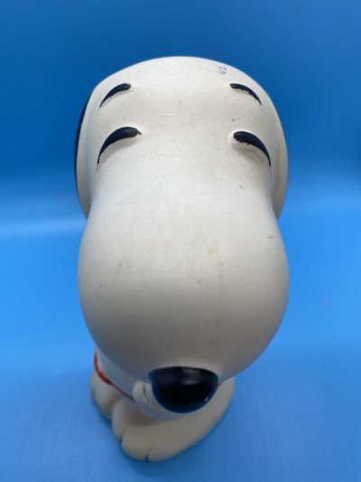 画像1:  Peanuts Soopy Plastic Coin Bank Doll  / ピーナッツ　スヌーピー　プラスチック製コインバンク　貯金箱