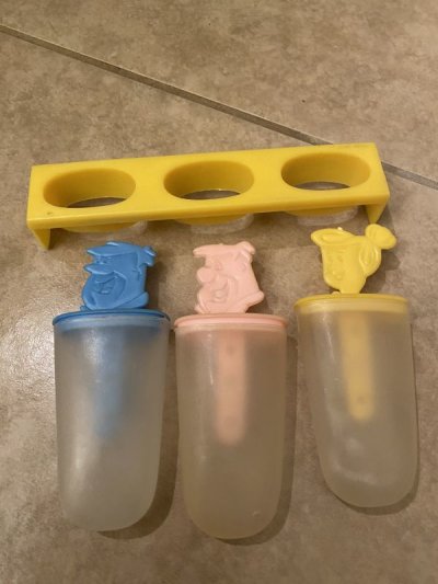 画像2: Hanna Barbera Flintstones Popcicle Ice Molds With stand / フリントストーンズ、スタンド付きポプシクル　アイス型　