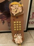 画像2: Hanna Barbera Flintstones Fred & Bamm Bamm Phone / フリントストーンズ、フレッド&バンバンの電話機 (2)