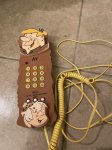 画像1: Hanna Barbera Flintstones Fred & Bamm Bamm Phone / フリントストーンズ、フレッド&バンバンの電話機 (1)