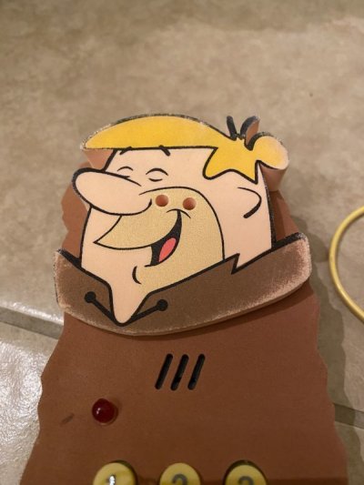 画像2: Hanna Barbera Flintstones Fred & Bamm Bamm Phone / フリントストーンズ、フレッド&バンバンの電話機