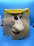 画像1: Hanna Barbera Flintstones Barney Rubber Face Mask /  フリントストーンズ、バーニー　ゴム製フェイスマスク (1)