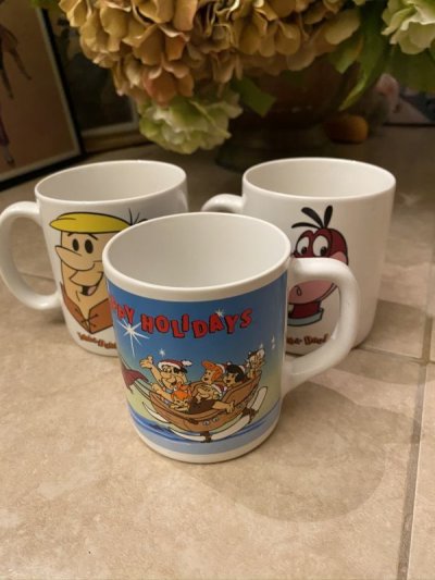 画像2: Hanna Barbera Flintstones Ceramic Barney Mug / フリントストーンズ、陶器製　バーニーマグ　1994年